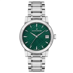 Jacques Philippe Swiss Made JPQLS1613X6 Kol Saati Gümüş 34 mm