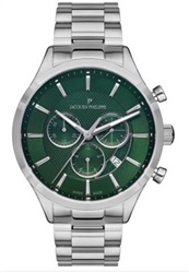 Jacques Philippe Swiss Made JPQGC0313X6 Kol Saati Gümüş 43 mm