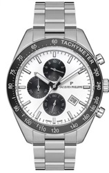Jacques Philippe Swiss Made JPQGC131326 Kol Saati Gümüş 44 mm
