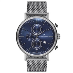 Jacques Philippe Swiss Made JPQGC028237 Kol Saati Gri 44 mm.