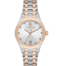 U.S. Polo Assn. USPA2129-02 Kol Saati Gümüş/rose