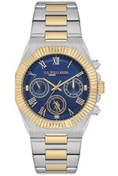 U.S. Polo Assn. USPA1128-07 Kol Saati Gümüş/altın