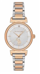 U.S. Polo Assn. USPA2070-07 Kol Saati Gümüş/rose