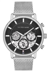 U.S. Polo Assn. USPA1102-04 Kol Saati Gümüş