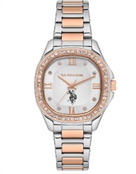 U.S. Polo Assn. 32x39 mm USPA2088-05 Kol Saati Gümüş/rose