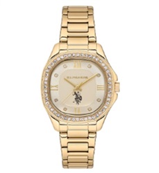 U.S. Polo Assn. 32x39 mm USPA2088-06 Kol Saati Altın