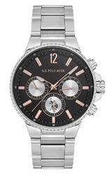 U.S. Polo Assn. USPA1074-01 Kol Saati Gümüş