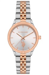 U.S. Polo Assn. USPA2061-03 Kol Saati Gümüş/rose 32 MM.