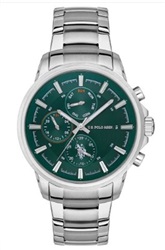 U.S. Polo Assn. USPA1016-09 Kol Saati Gümüş 44 mm