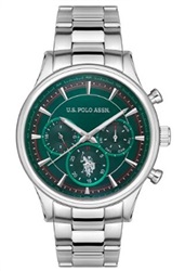 U.S. Polo Assn. USPA1010-10 Kol Saati Gümüş 45 mm