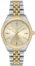 U.S. Polo Assn. USPA2041-07 Kol Saati Gümüş/altın 37 mm