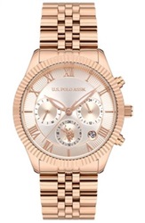 U.S. Polo Assn. USPA2040-01 Kol Saati Rose Gold 38 mm