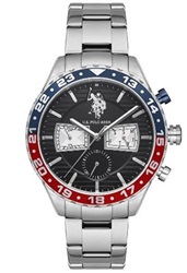 U.S. Polo Assn. İndirimli USPA1037-01 Kol Saati Gümüş 44 mm.