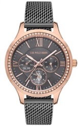 U.S. Polo Assn. USPA2022-03 Kol Saati Koyu Gri 37 mm.