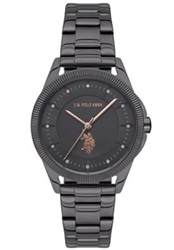 U.S. Polo Assn. USPA2018-04 Kol Saati Koyu Gri 37 mm