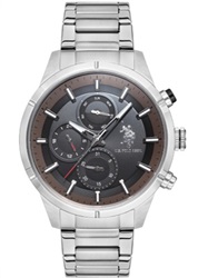 U.S. Polo Assn. USPA1014-02 Kol Saati Gümüş 46 MM