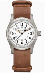 Hamilton Khaki Field M38-WH-L-BW H69439511 Kol Saati Kahverengi