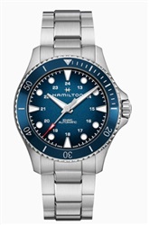 Hamilton Khaki Navy 43mm H82505140 Kol Saati Gümüş