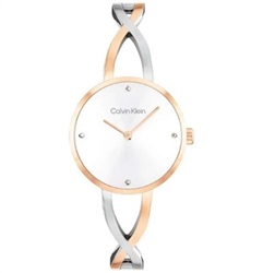 Calvin Klein CK25100060 Kadın Kol Saati Gümüş ve Rose 28 mm