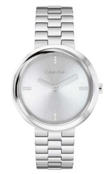Calvin Klein Twisted Bezel CK25100093 Kol Saati Gümüş
