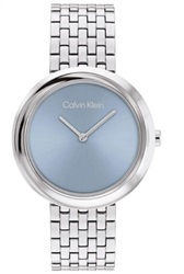 Calvin Klein Twisted Bezel CK25100065 Kol Saati Gümüş