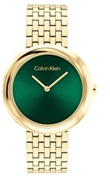 Calvin Klein Twisted Bezel CK25100066 Kol Saati Altın