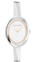 Calvin Klein Twisted Bezel CK25100055 Kol Saati Gümüş