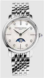 Frederique Constant Swiss Made FC-206MPWD1S6B Kol Saati Gümüş