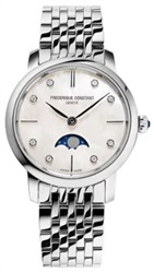 Frederique Constant Swiss Made FC-206MPBD1S6B Kol Saati Gümüş