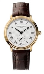 Frederique Constant Swiss Made FC-235M1S5 Kol Saati Kahverengi