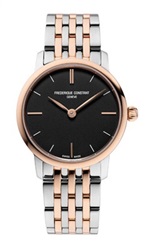 Frederique Constant Slimline FC-200B5S32B Kol Saati Gümüş/rose