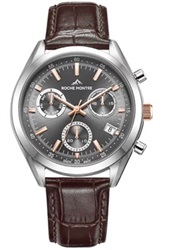 Roche Montre Swiss Made RMG6016-02 Kol Saati Kahverengi