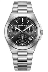 Roche Montre Engadin Full Date RMG6018-04 Kol Saati Gümüş