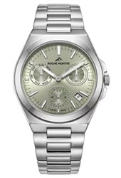 Roche Montre Engadin Full Date RMG6018-03 Kol Saati Gümüş