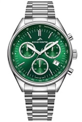Roche Montre Eiger Chrono RMG6011-04 Kol Saati Gümüş