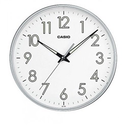 Casio IQ-150-8DFA Duvar Saati Gümüş