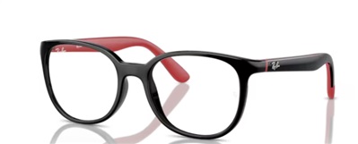Ray-Ban Kids RY1631 Çocuk Optik Gözlük Siyah Kırmızı 3928