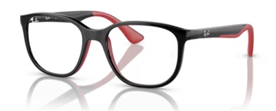 Ray-Ban Kids RY9078V Çocuk Optik Gözlük Siyah Kırmızı 3928