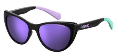 Polaroid Pol PLD8032S Çocuk Güneş Gözlüğü Siyah 807MF Aynali/polarize