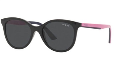Vogue Eyewear VJ2013 Çocuk Güneş Gözlüğü Siyah W44/87 CR39 Organik 1.5