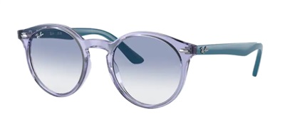Ray-Ban Kids RJ9064S Çocuk Güneş Gözlüğü Mor 712619 CR39 Organik 1.5