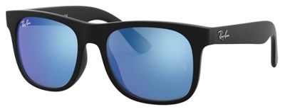 Ray-Ban Kids RJ9069S Çocuk Güneş Gözlüğü Siyah 702855 Aynali
