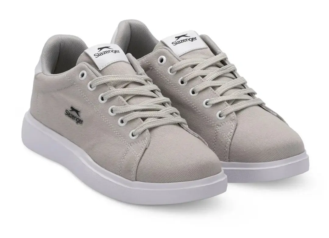 Slazenger Carley Erkek Gri Bağcıklı Spor Ayakkabı