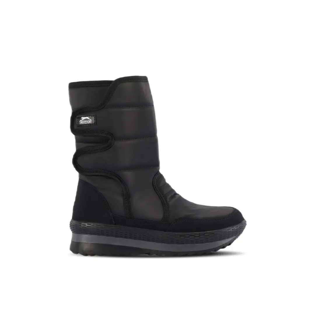 Slazenger Habit Çocuk Siyah Cırt Cırtlı Bot