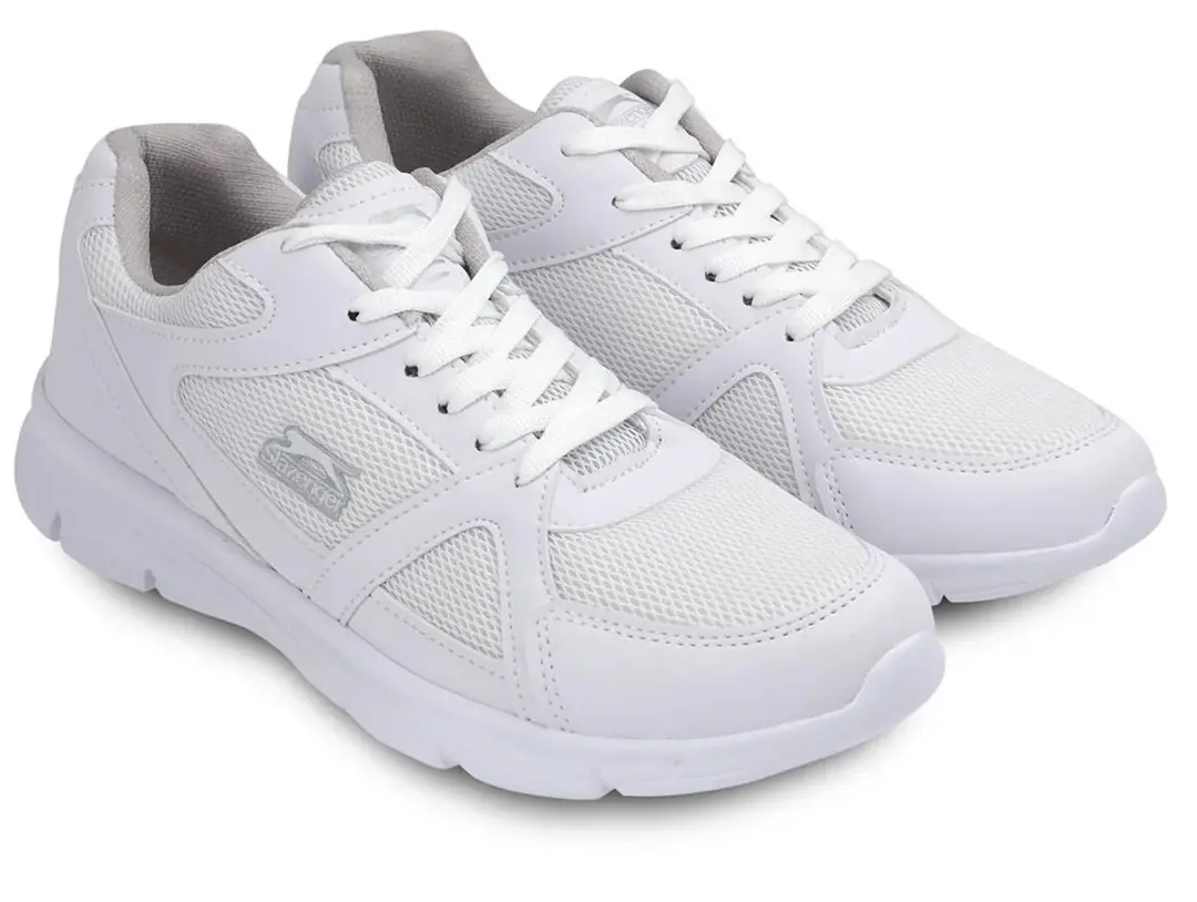 Slazenger Pera-M Erkek Beyaz Bağcıklı Fileli Ayakkabı