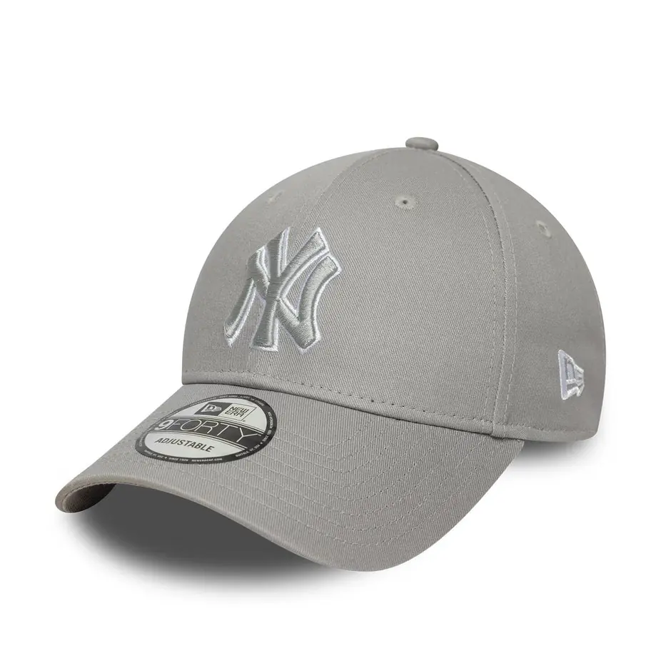 New Era 9FORTY Outline NY Yankees Gri Şapka