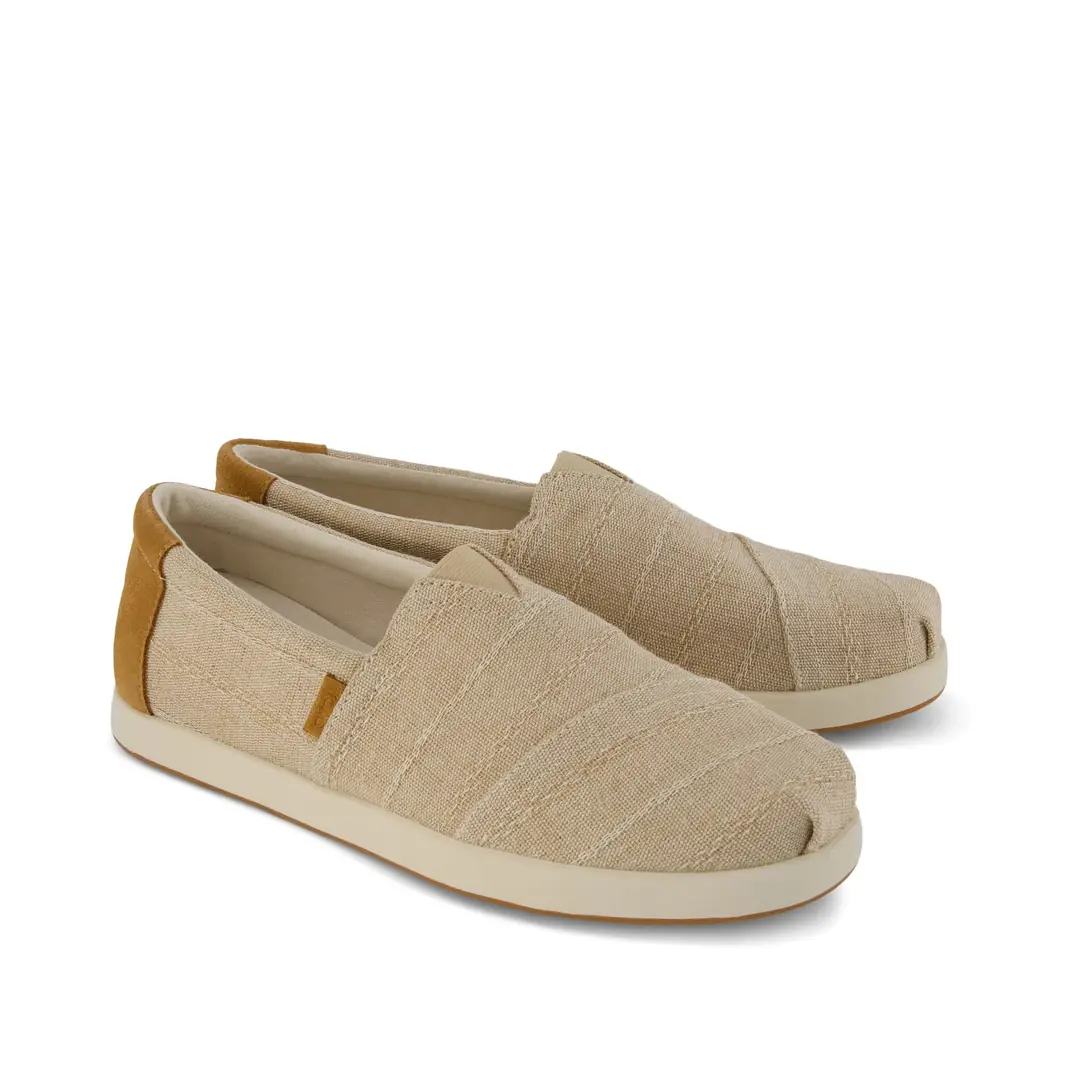 Toms Alp FWD Natural Undyed Stitched Stripe