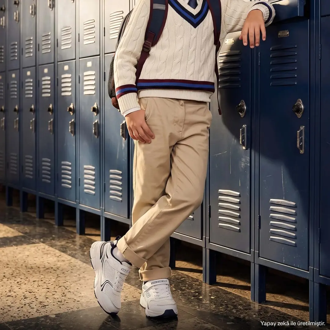 SKECHERS Retro-graph - Erkek Çocuk Spor Ayakkabı
