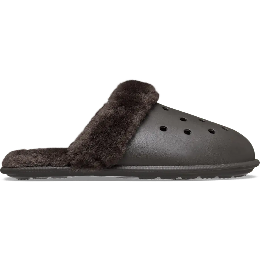 Crocs Classic Fuzz Scuff - Unisex Terlik