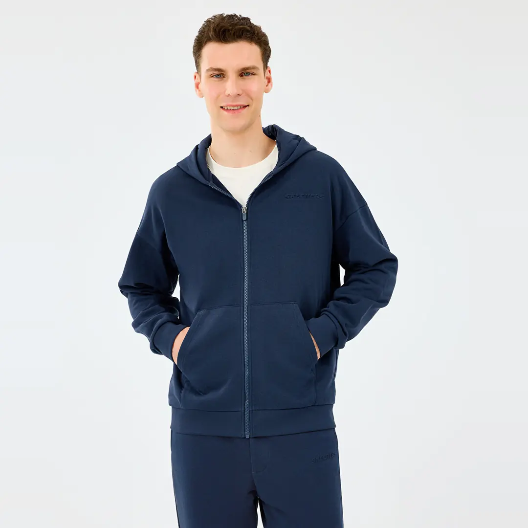 Skechers Full Zip - Erkek Sweatshirt